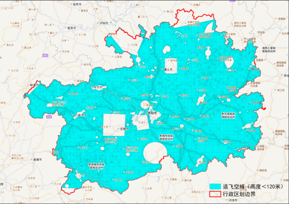 贵州省微型轻型小型无人驾驶航空器适飞空域范围.png